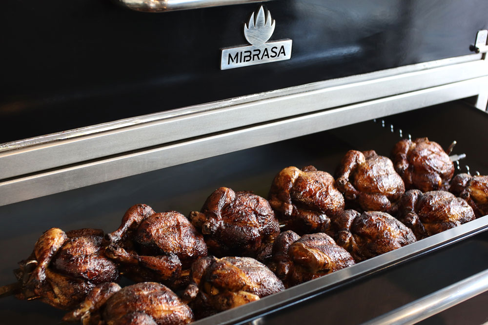 Production élevée avec une cuisson rapide et savoureuse