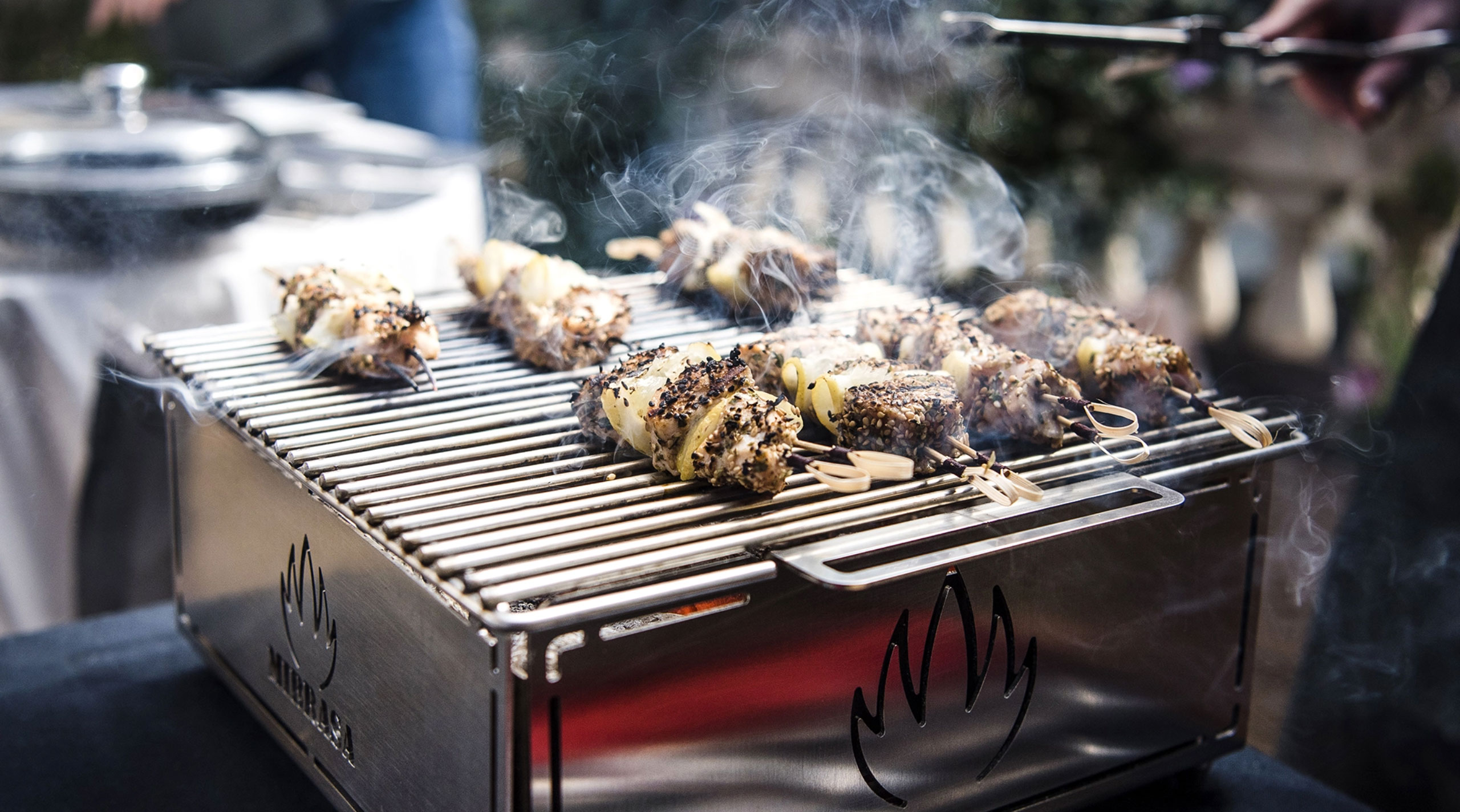 Les ingrédients prennent vie dans Hibachi Mibrasa