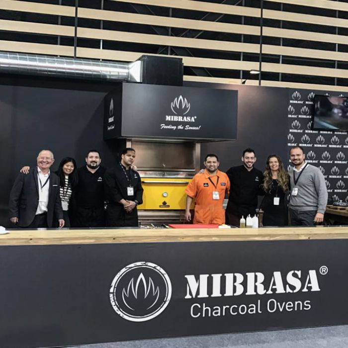 MIBRASA at the Sirha Fair in Lyon 2017 with our partner AV Systems