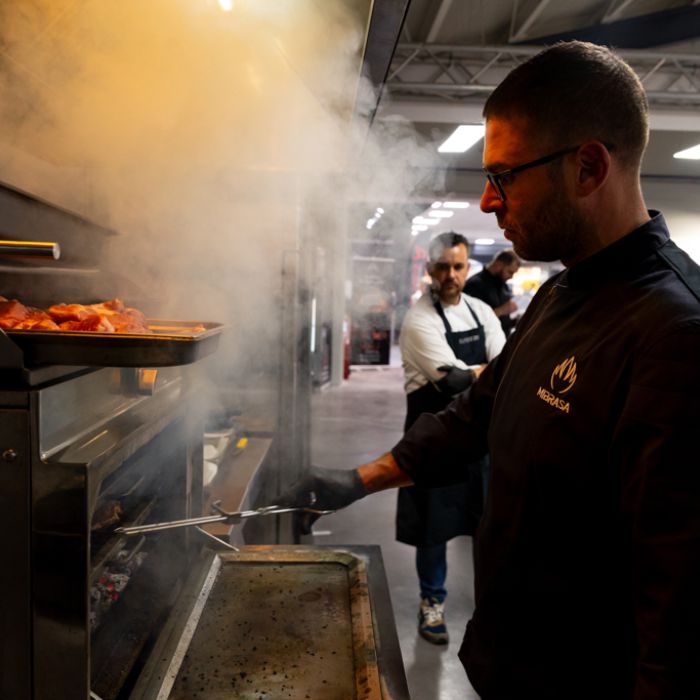 Mibrasa master class con Bilancia
