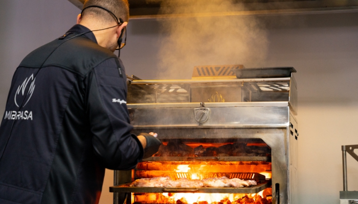 Mibrasa master class con Bilancia